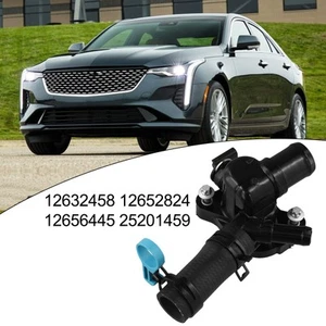 Engine Coolant Thermostat With Sensor 12632458 25201459 For Chevrolet 2016-2020 - Picture 1 of 16