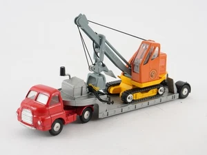 Corgi No. 1104 Bedford Transport Machinery + No. 1124 Digger Priestman Cub V - Picture 1 of 11