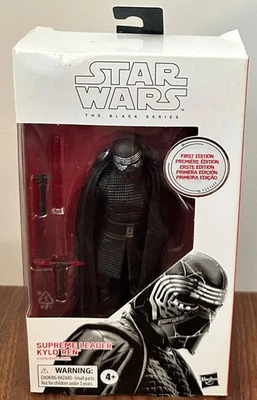 6-дюймовая фигурка Кайло Рена из Star Wars The Black Series Supreme Leader первое издание - Изображение 1 из 3