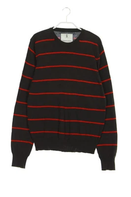 SPRINGFIELD Pullover Rundhals Streifen S dunkelbraun - Bild 1 von 4