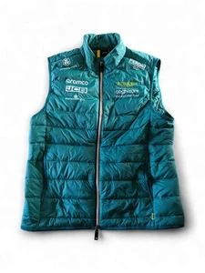 Aston Martin Racing F1 - Team Issue Gilet Bodywarmer Jacket - Large - Picture 1 of 8