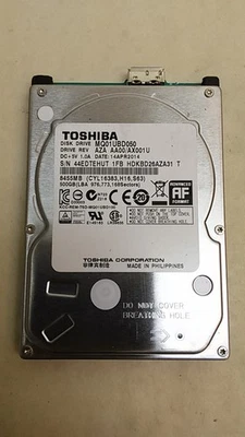 Toshiba  MQ01UBD050  500GB 2.5" USB 3.0 External Hard Drive - Image 1 of 3