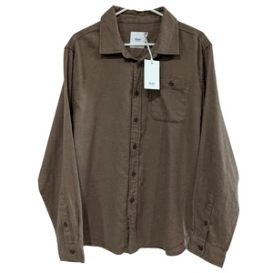 Katin Herren Twiller Flanell, Large, Umber, Neu mit Etikett, 100% Baumwolle leichter Flanell - Bild 1 von 9