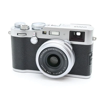 Fujifilm Fuji X100F Silver Digital Camera Shutter Count 5200 - Image 1 of 4