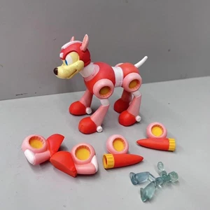 Mega Man Rush Figure 2004 Jazwares Rockman Action Figure From Japan - Picture 1 of 5