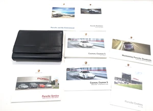 Porsche Cayman & Cayman 'S' 987 Gen 2 paquete de libros billetera manual del propietario 2009-2012 - Imagen 1 de 12