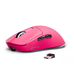Attack Shark X3 Wireless Gaming Mouse Super Light PAW-3395 - Berry Red - Picture 1 of 9