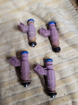 Bosch 0280156030 4x 40lb EV6 Inyectores SRT4 PT Cruiser 2.4 Turbo Fabricante de Equipo Original Usado Foto 1 de 4