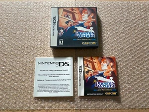 Phoenix Wright: Ace Attorney (DS, 2005) - ESTUCHE + ARTE DE PORTADA + SOLO MANUAL - Imagen 1 de 4