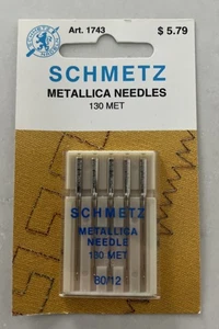 Agujas metálicas Schmetz 130MET: 80/12 - ART 1743 H - PAQUETE DE 5 - Imagen 1 de 2