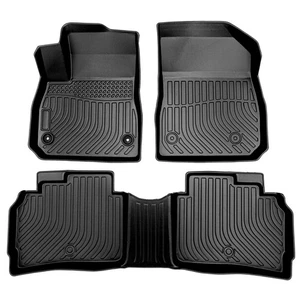 Car Floor Mats for 2016-2023 Chevrolet Malibu，All-Weather TPE Rubber Floor Mats - Bild 1 von 10