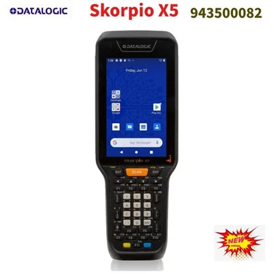 Datalogic Skorpio X5 943500082 Rugged Industrial Handheld Pda Data Collector New - Image 1 of 4