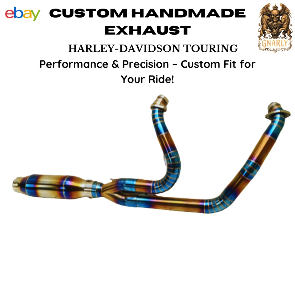 Escape Touring azul 2-1 para Harley Road King | Electra Glide 1995-2016 || Foto 1 de 4