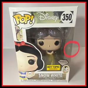 Disney - Snow White Diamond Glitter Pop Vinyl #350 - Hot Topic - Picture 1 of 6