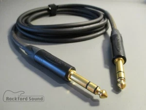 Mogami W2534 Quad Neglex | 35 PIES | Cable de conexión balanceado TRS a TRS dorado - Imagen 1 de 4