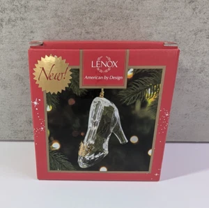 Lenox Disney Showcase Collection Cinderella Shoe Ornament Glass Slipper NEW - Picture 1 of 8