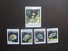 MONACO 1985 Fish in Oceanographic Museum Aquarium Set 5 Mint Stamps
