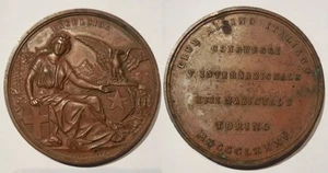 medaglia 5° congresso internazionale club alpini a Torino 1885 - Picture 1 of 1