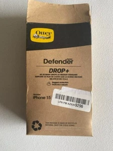 OtterBox iPhone 15 Pro Defender Series Case - Black, screenless, Rugged & Durab - Picture 1 of 4