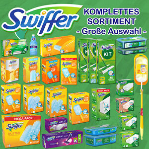 Swiffer Komplettes Sortiment Staubmagnet & Bodenwischer & Tücher - Große Auswahl