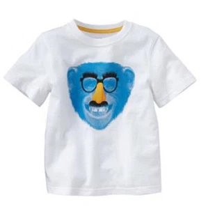 Jumping Beans 2T 3T Monkey Glasses Mustache Shirt New - Picture 1 of 1