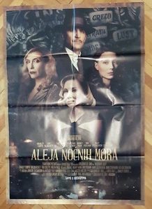 Nightmare Alley (2021) Guillermo del Toro Original Large Poster Serbian edition - Picture 1 of 3