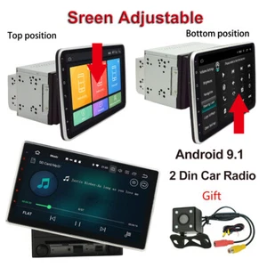 Double 2 Din 10.1 inch Android 12.0 In Dash Car Radio Stereo GPS WiFi Quad Core - Picture 1 of 12