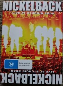 Nickelback Live At Sturgis 2006 Dvd Music Concerts Band 