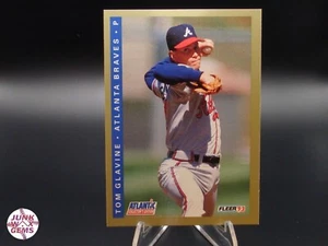 1993 Fleer Atlantic Collector's Edition #9 Tom Glavine NM - Picture 1 of 2