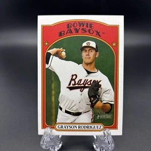 2021 Topps Heritage Minors Grayson Rodriguez A02930 **READ DESCRIPTION** - Picture 1 of 2