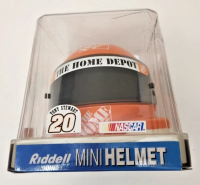 Minicasco Tony Stewart #20 Nascar Home Depot Riddell Foto 1 de 4