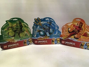 LEGO LOT Ninjago Dragon Rising 71777 Kai Flip 71778 Nya Drift 71779 Lloyd Spin - Picture 1 of 5