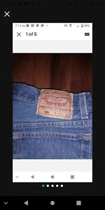 Levis 501 Original Fit Men's Jeans Straight Leg Levi's Fast Free Shipping 33L30W - Picture 1 of 5