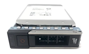 Gen14 - Dell 16TB 7.2K SAS 3.5" 12G Hard Drive R440 R640 R740 & more - Brand New - Picture 1 of 1