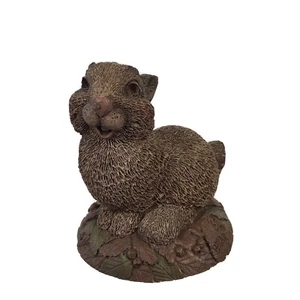 Vintage Tim Wolfe Briar Figurine Bunny #62 Artist Signed - Picture 1 of 9