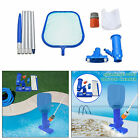 Us Pool Cleaning Kit Suction Head Pool Cleaner Vacuum Pool Skimmer Net 4Ft Pole