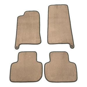 1998 - 2003 tapetes beige ligero Jaguar XJ8 4 piezas colchonetas bronceadas conjunto 99 2000 2001 2002 - Imagen 1 de 1