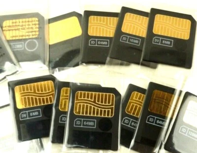 Smart Media Cards 2MB - 128MB Olympus FujiFilm & Yamaha Korg Roland Synthesizer - Image 1 of 4