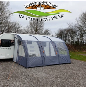 Camptech Suntrek Saturn 390 Grey Easy Pitch Caravan Porch Awning Lightweight - Picture 1 of 3