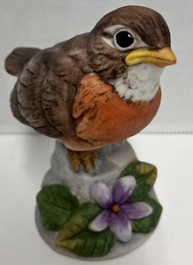 Ceramic Robin By Andrea Figurine - Picture 1 of 9