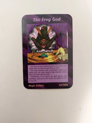 INWO Illuminati New World Order THE FROG GOD 1995 Unlimited Edition - Card Game - Bild 1 von 2