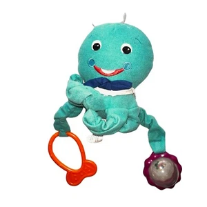 Baby Einstein Plush Octopus Rattle Toy with Teether & Crinkle Arms - Picture 1 of 13