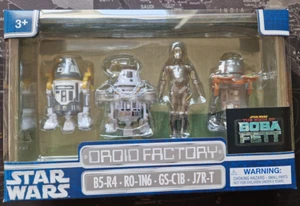 STAR WARS 4x Figuren Sammlung DROID FACTORY The Book of Boba Fett 2025 10cm 3.75 - Bild 1 von 2