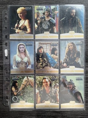 Xena The Warrior Princess Seasons 4 & 5 X Allies Set F1 TO F9 - Image 1 of 2