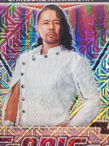 2022 Panini Prizm WWE #3 - Shinsuke Nakamura Fearless Mojo Prizm 02/25 - Picture 1 of 4
