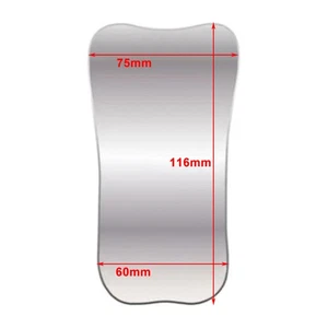 Dental Intraoral Fotografischer Glasspiegel 2-seitig Rhodium Okklusal - Bild 1 von 5
