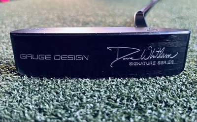 Gauge Design Dave Whitlam Signed GSS Steel Putter Stealth Shaft Used - Image 1 of 4