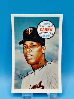 1970 Kellogg's 3-D Super Stars #47 ROD CAREW QUASE PERFEITO-MT OU MELHOR - Imagem 1 de 2