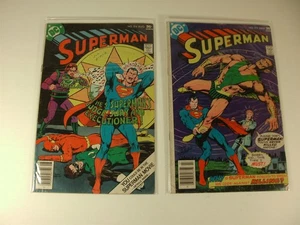 Konvolut 2 DC Comics SUPERMAN Vol. 39 Nr. 313 & 314 aus JUL-AUG 1977 - Bild 1 von 3