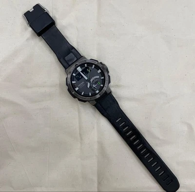 Casio PRO TREK PRW70 Multi Band 6 relógio digital solar resistente masculino externo - Imagem 1 de 4